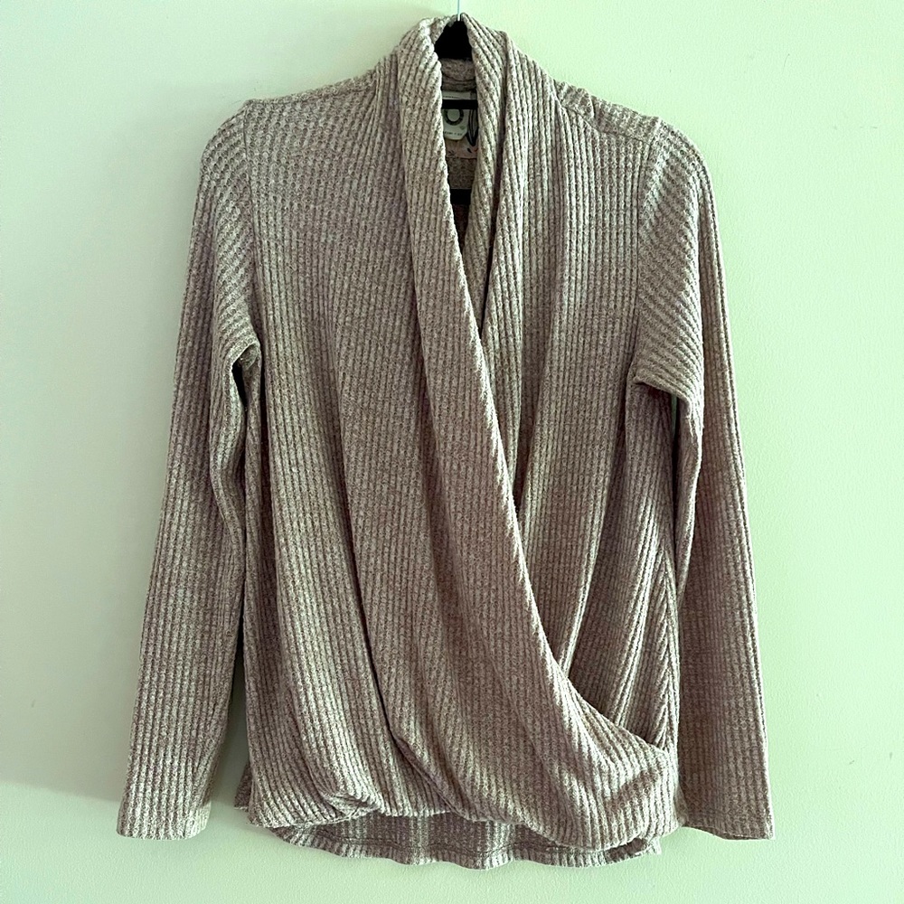 Anthropologie Wrap Top